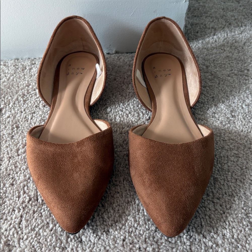 Julie Ballet Flats with Memory Foam Insole - A New Day - Picture 1 of 3